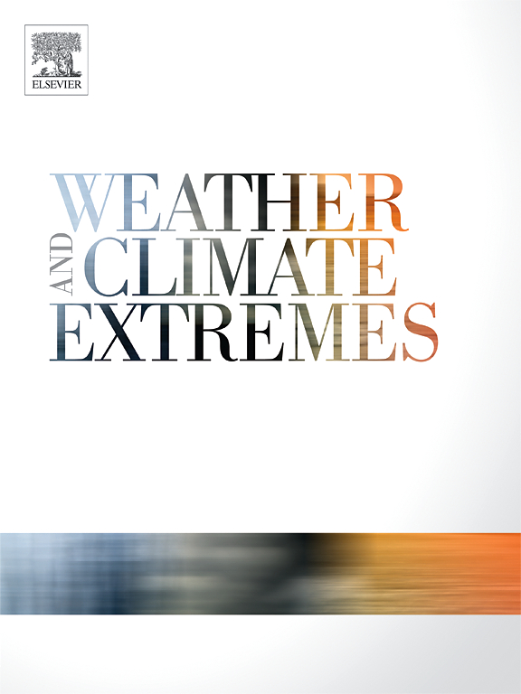 Go to journal home page - Weather and Climate Extremes